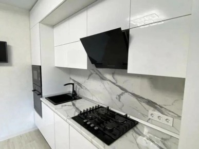 Кухня с фасадами из глянцевой эмали мк-71 - дополнительное фото